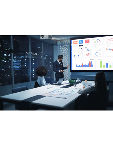 Proyector Optoma ZH520  láser Full HD,  5500 Lúmenes, compacto y ecológico de alto brillo