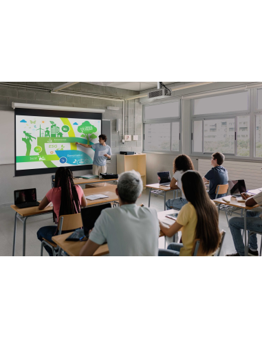 Proyector Optoma ZH551 Eco Láser, 5600 Lúmenes, inalámbrico Full HD con Miracast