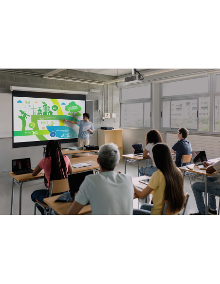 Proyector Optoma ZH551 Eco Láser, 5600 Lúmenes, inalámbrico Full HD con Miracast