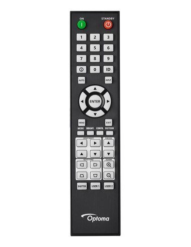 Proyector Optoma ZU820T láser de 8800 lúmenes con 4K HDR, motor óptico IP5X, lens shift motorizado