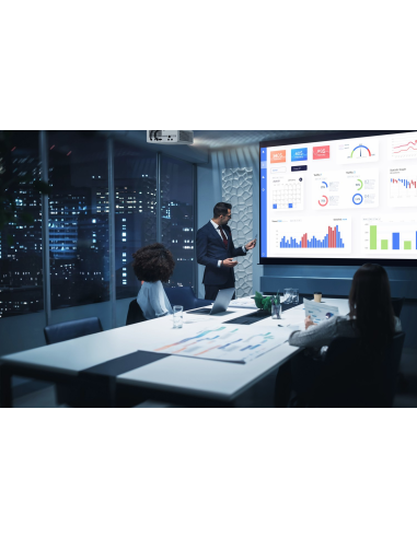 Proyector Optoma ZK551 láser 4K UHD inalámbrico de 5100 lúmenes con Miracast, IP6X