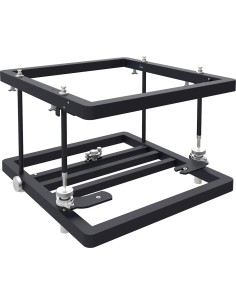 Estructura flying/stacking SFFPRO2 de alta resistencia para proyectores Optoma ProScene ZU selectos, con ajustes finos de 3 ejes
