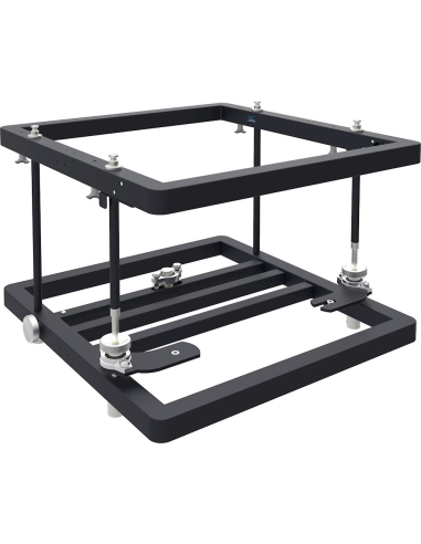 Estructura flying/stacking SFFPRO2 de alta resistencia para proyectores Optoma ProScene ZU selectos, con ajustes finos de 3 ejes