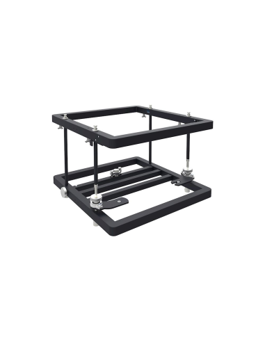 Estructura flying/stacking SFFPRO2 de alta resistencia para proyectores Optoma ProScene ZU selectos, con ajustes finos de 3 ejes