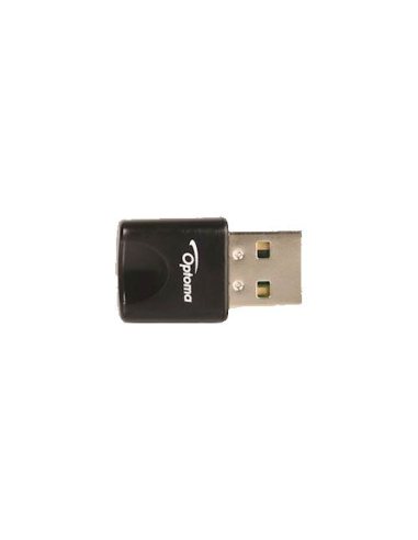 Adaptador inalámbrico USB Optoma WUSB para activar presentaciones wireless en proyectores compatibles