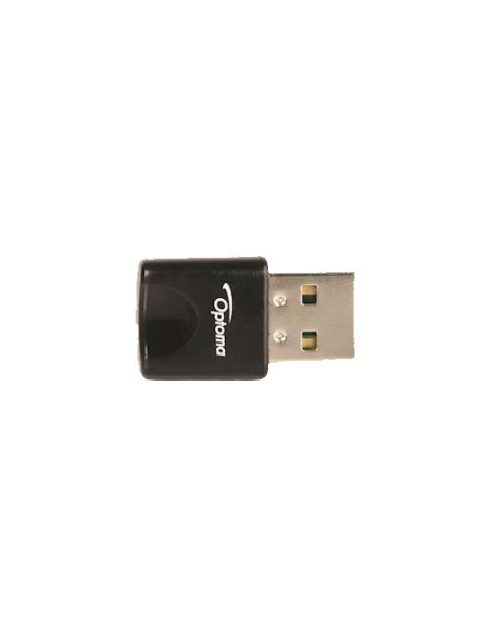 Adaptador inalámbrico USB Optoma WUSB para activar presentaciones wireless en proyectores compatibles