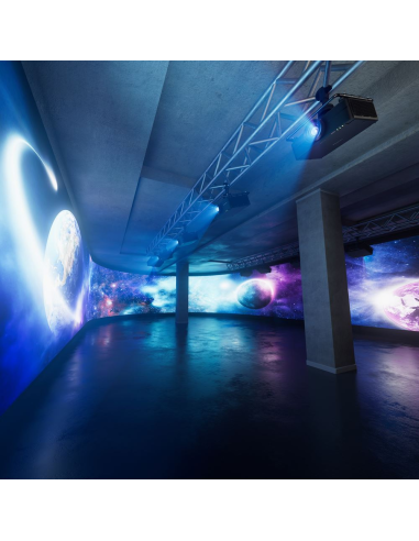 Proyector Optoma ZU920TST láser, profesional de lente corta, ultrabrillantecon 9800 lúmenes -IP5X-