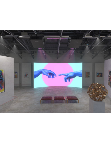 Proyector Optoma ZU1700 láser, de lente intercambiable, WUXGA ultrabrillante 17000 Lumenes