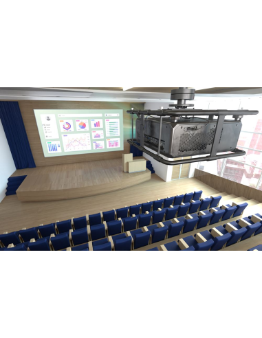 Proyector Optoma ZU1700 láser, de lente intercambiable, WUXGA ultrabrillante 17000 Lumenes