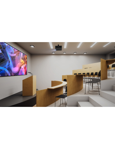 Proyector Optoma ZK608TST Láser profesional 4K UHD de corta distancia y alto brillo, 6000 Lúmenes