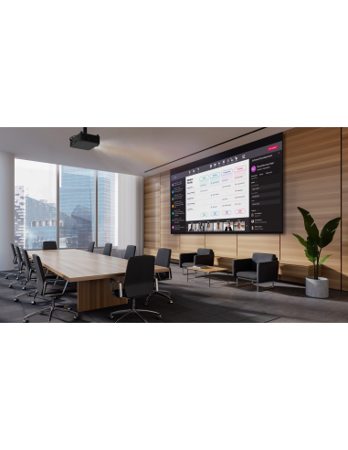 Proyector Optoma ZK810TST Ecológico láser, de lente corta, 4K UHD, ultrabrillante con 8500 lúmenes