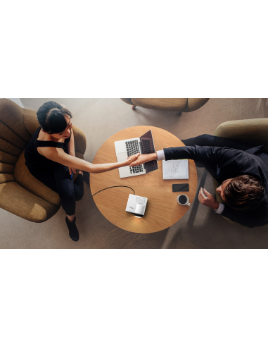 Proyector Optoma ML1050STi, LED ultracompacto de corta distancia, gran pantalla en la palma de tu mano