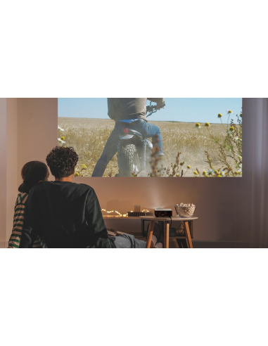 Proyector Optoma ML1050STi, LED ultracompacto de corta distancia, gran pantalla en la palma de tu mano