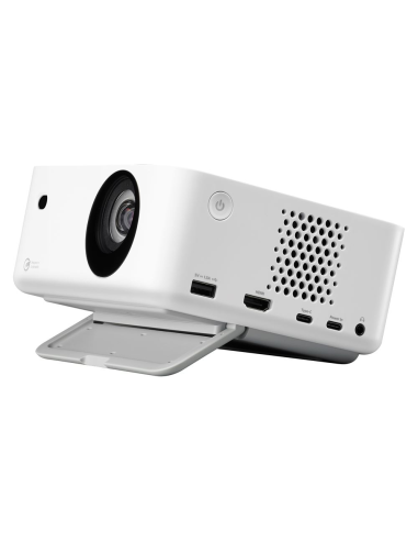 Proyector Optoma ML1080 triple láser RGB, FULL HD, ultraportátil y respetuoso con el medio ambiente
