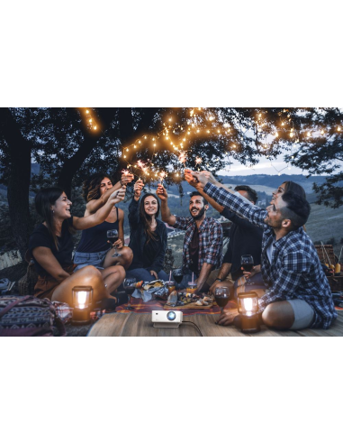 Proyector Optoma ML1080 triple láser RGB, FULL HD, ultraportátil y respetuoso con el medio ambiente