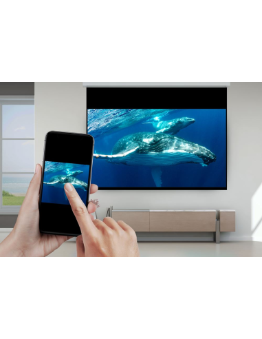 Proyector Optoma ML1080 triple láser RGB, FULL HD, ultraportátil y respetuoso con el medio ambiente