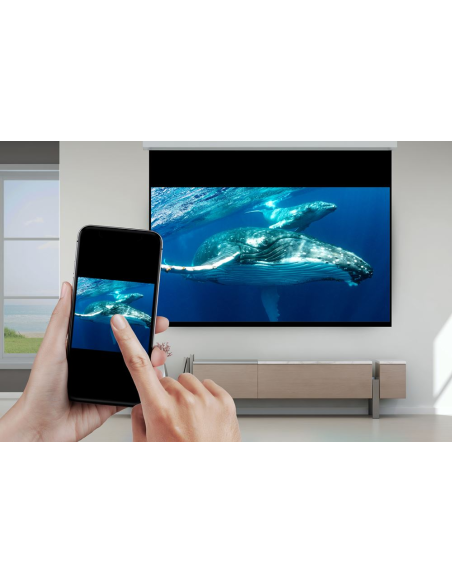 Proyector Optoma ML1080 triple láser RGB, FULL HD, ultraportátil y respetuoso con el medio ambiente