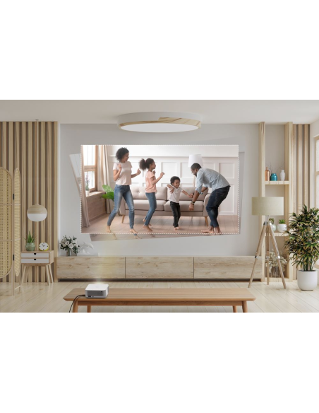 Proyector Optoma ML1080 triple láser RGB, FULL HD, ultraportátil y respetuoso con el medio ambiente