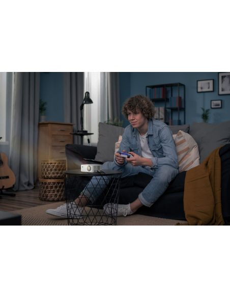 Proyector Optoma ML1080 triple láser RGB, FULL HD, ultraportátil y respetuoso con el medio ambiente