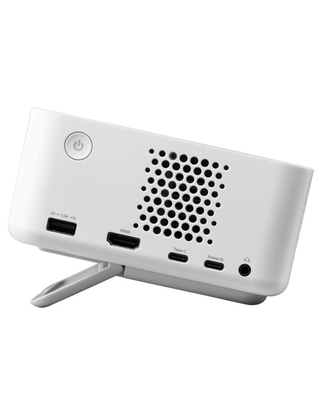 Proyector Optoma ML1080ST, lente corta,  triple láser RGB ultraportátil, gran pantalla en la palma de tú mano