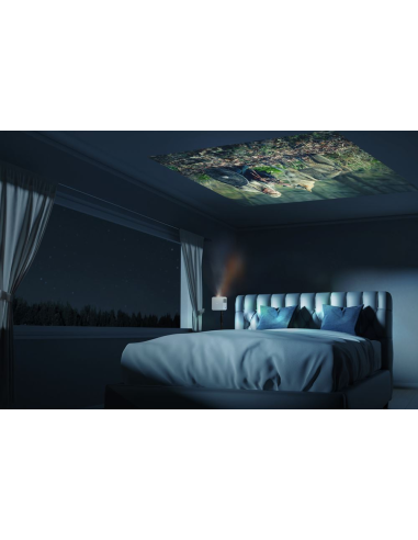 Proyector Optoma ML1080ST, lente corta,  triple láser RGB ultraportátil, gran pantalla en la palma de tú mano