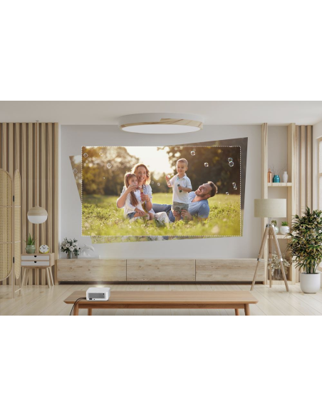 Proyector Optoma ML1080ST, lente corta,  triple láser RGB ultraportátil, gran pantalla en la palma de tú mano