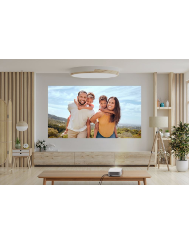 Proyector Optoma ML1080ST, lente corta,  triple láser RGB ultraportátil, gran pantalla en la palma de tú mano