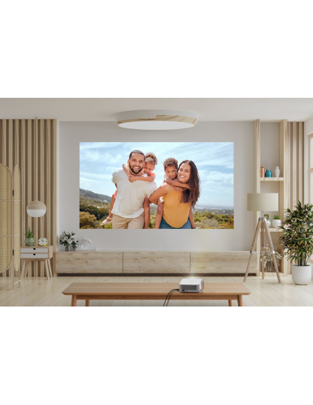 Proyector Optoma ML1080ST, lente corta,  triple láser RGB ultraportátil, gran pantalla en la palma de tú mano