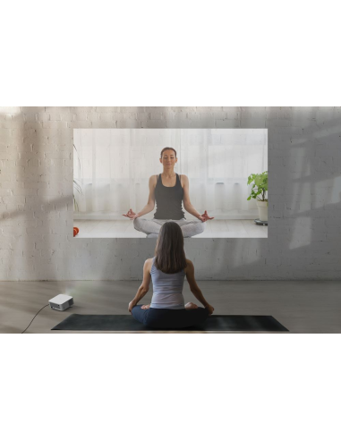 Proyector Optoma ML1080ST, lente corta,  triple láser RGB ultraportátil, gran pantalla en la palma de tú mano