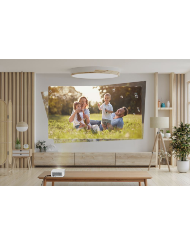 Proyector Optoma ML1080ST, lente corta,  triple láser RGB ultraportátil, gran pantalla en la palma de tú mano