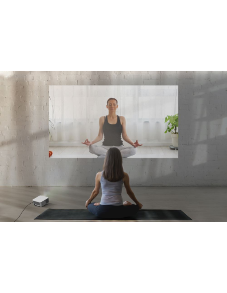 Proyector Optoma ML1080ST, lente corta,  triple láser RGB ultraportátil, gran pantalla en la palma de tú mano