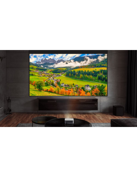 Proyector Optoma ML1080ST, lente corta,  triple láser RGB ultraportátil, gran pantalla en la palma de tú mano