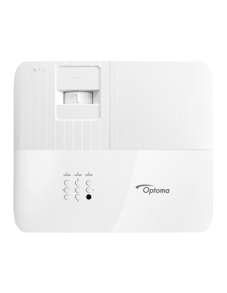 Proyector Optoma 4K400STx: True 4K UHD (8.3M píxeles), 4000 lúmenes, tiro corto 100" en 1m. HDR10/HLG, dual HDMI, RS232. Distrib