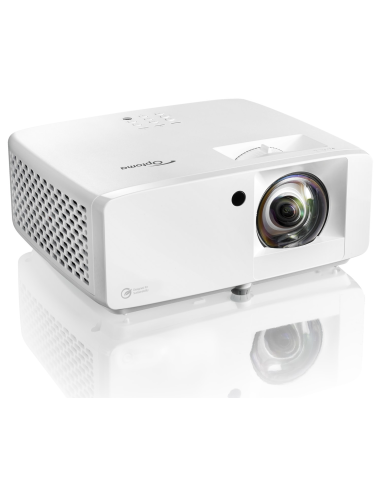 Proyector Optoma ZK430ST láser 4K UHD. compacto y ecológico con 3700 Lúmenes de alto brillo