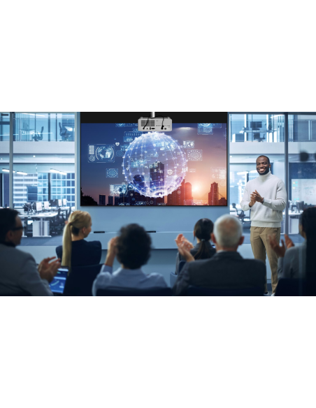 Proyector Optoma ZK430ST láser 4K UHD. compacto y ecológico con 3700 Lúmenes de alto brillo