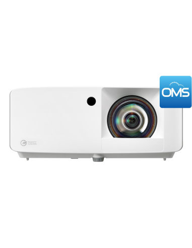 Proyector Optoma ZK430ST láser 4K UHD. compacto y ecológico con 3700 Lúmenes de alto brillo