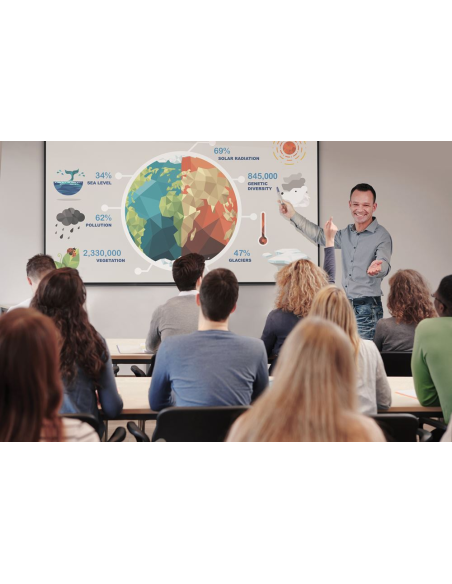 Proyector Optoma ZH400 Eco Láser, Full HD compacto de alta luminosidad, con 4000 Lúmenes