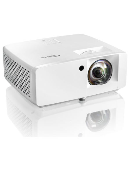 Proyector Optoma ZH350ST láser Full HD compacto de corta distancia, con 3500 Lúmenes