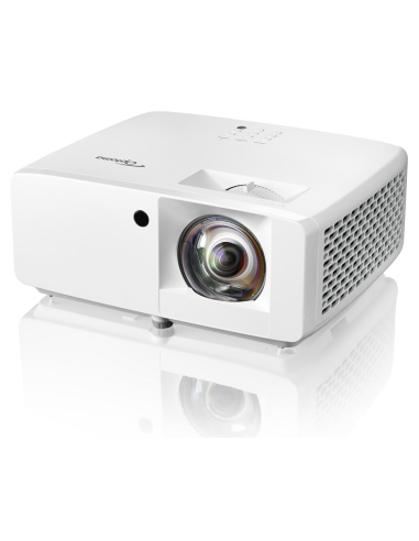 Proyector Optoma ZH350ST láser Full HD compacto de corta distancia, con 3500 Lúmenes