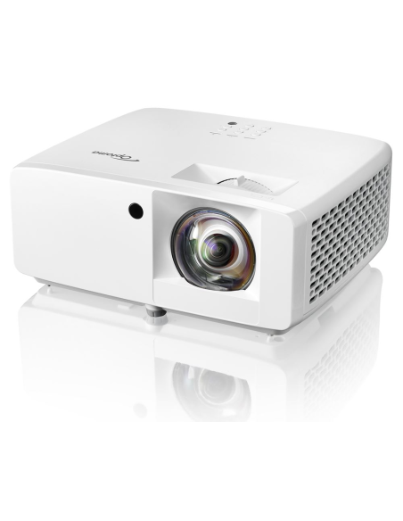 Proyector Optoma ZH350ST láser Full HD compacto de corta distancia, con 3500 Lúmenes