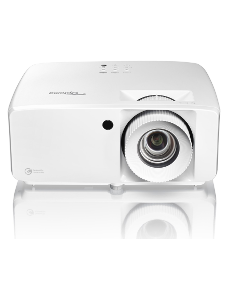 Proyector Optoma ZK450 4K UHD ecológico y compacto de alto brillo, 4200 Lúmenes