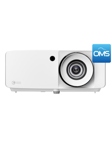 Proyector Optoma ZK450 4K UHD ecológico y compacto de alto brillo, 4200 Lúmenes