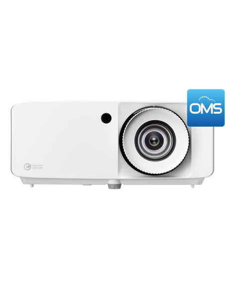 Proyector Optoma ZK450 4K UHD ecológico y compacto de alto brillo, 4200 Lúmenes