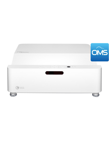 Proyector Optoma ZK430ST láser 4K UHD. compacto y ecológico con 3700 Lúmenes de alto brillo