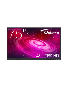 Pantalla plana interactiva Optoma 1751RK 4k Creative Touch Serie 1 de 75 pulgadas