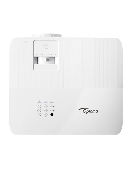 Proyector Optoma UHD38x 4K UHD, 240 Hz y 4,2 ms, para cine y juegos en pantalla grande.