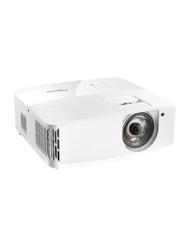 Proyector Optoma UHD35STx de lente corta 4K UHD de Gaming y Home Entertaiment