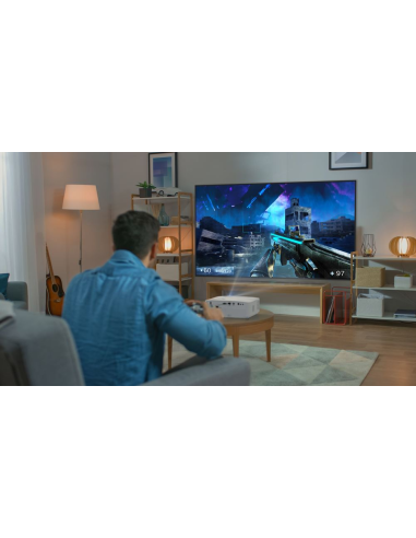 Proyector Optoma UHD35STx de lente corta 4K UHD de Gaming y Home Entertaiment