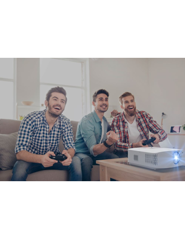 Proyector Optoma UHD35STx de lente corta 4K UHD de Gaming y Home Entertaiment