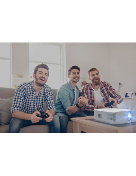 Proyector Optoma UHD35STx de lente corta 4K UHD de Gaming y Home Entertaiment